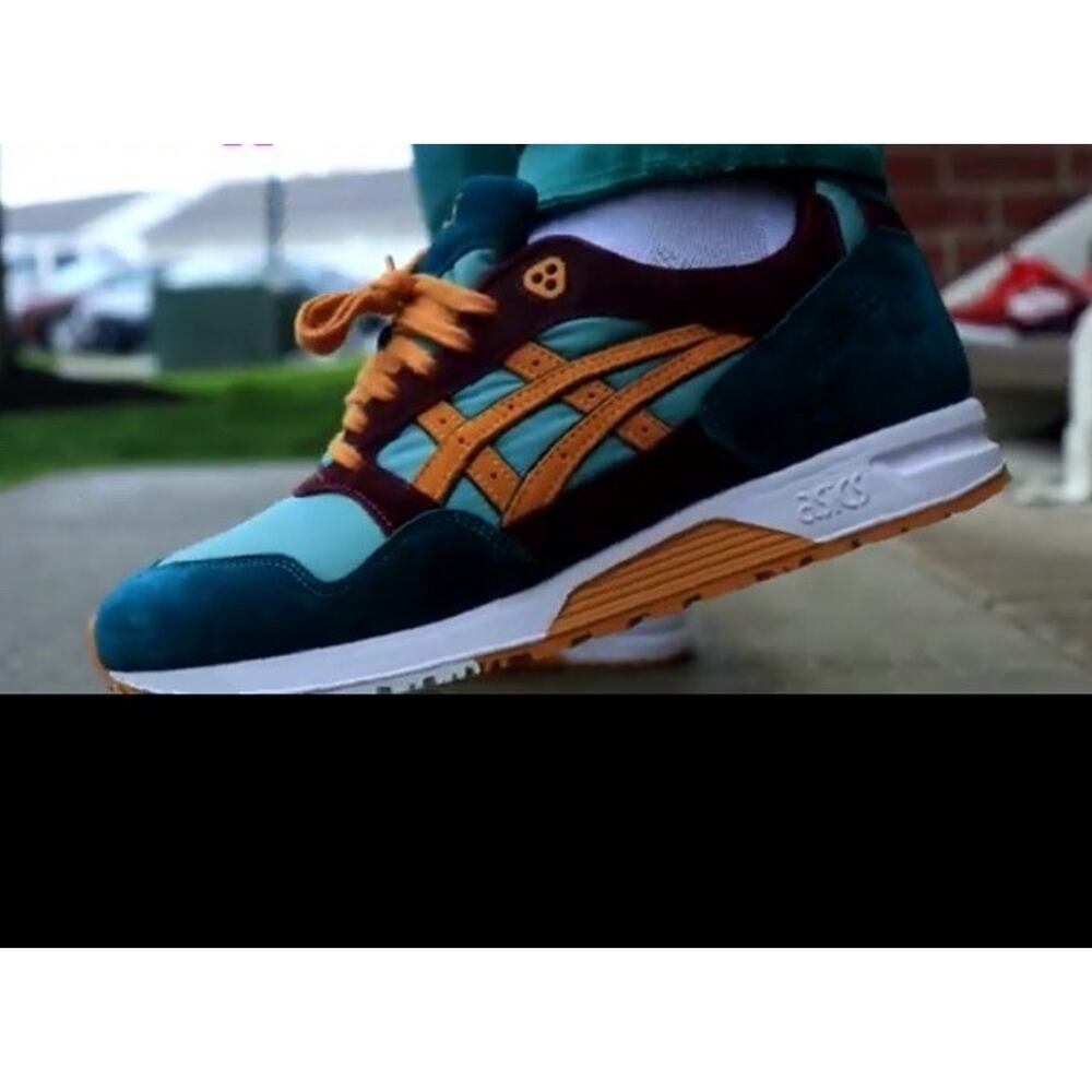 ASICS Gel Saga Sage Everglade Shoes Mens Size 10 New in Box Fast Shipping - Picture 5 of 11